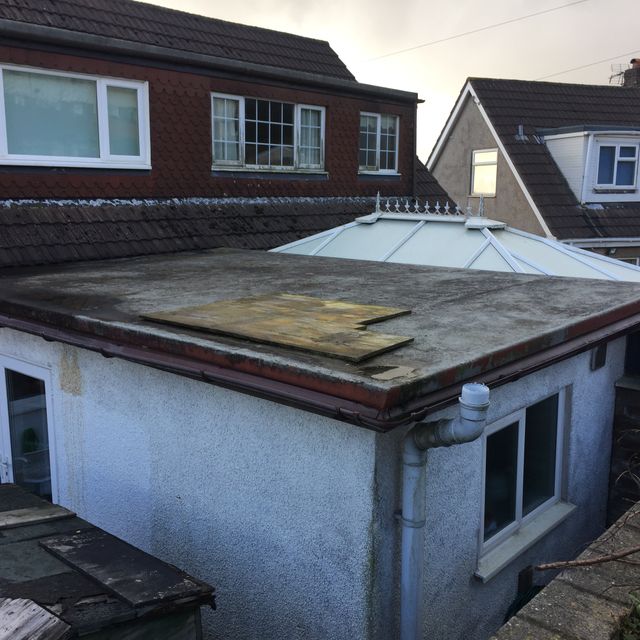 Flat roof