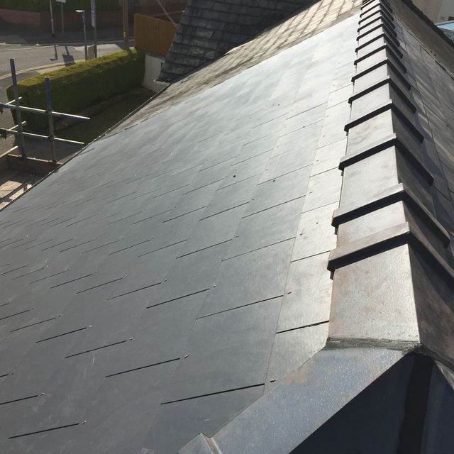 Slate roof