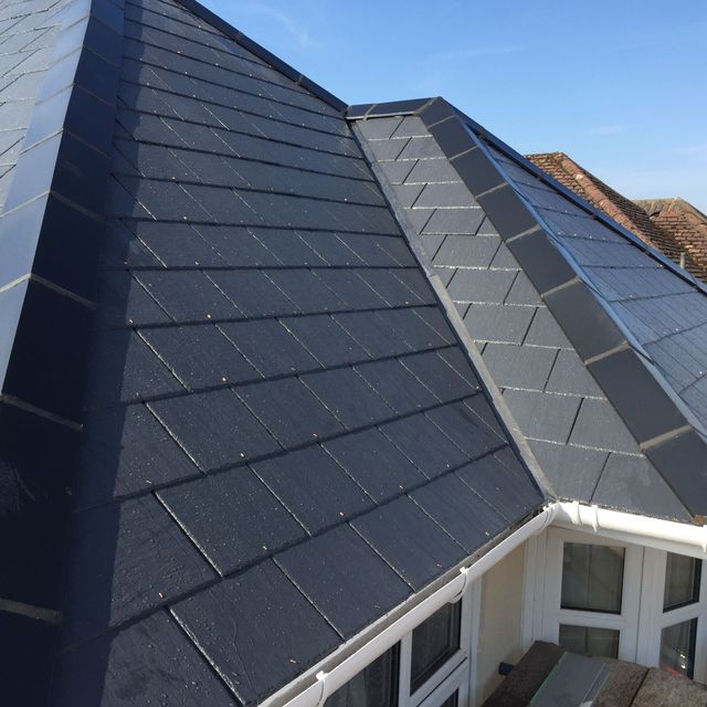 Slate roof